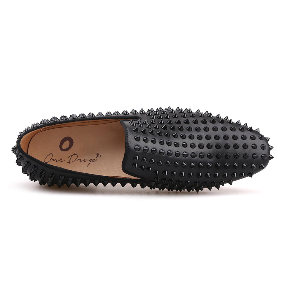 OneDrop Men's Handmade Studded Dress Shoes