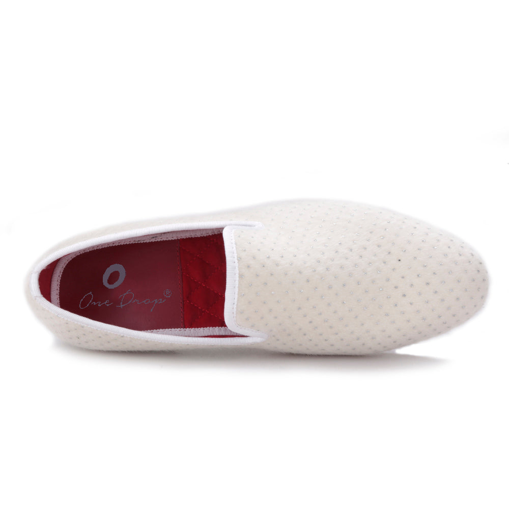 White prom loafers on sale