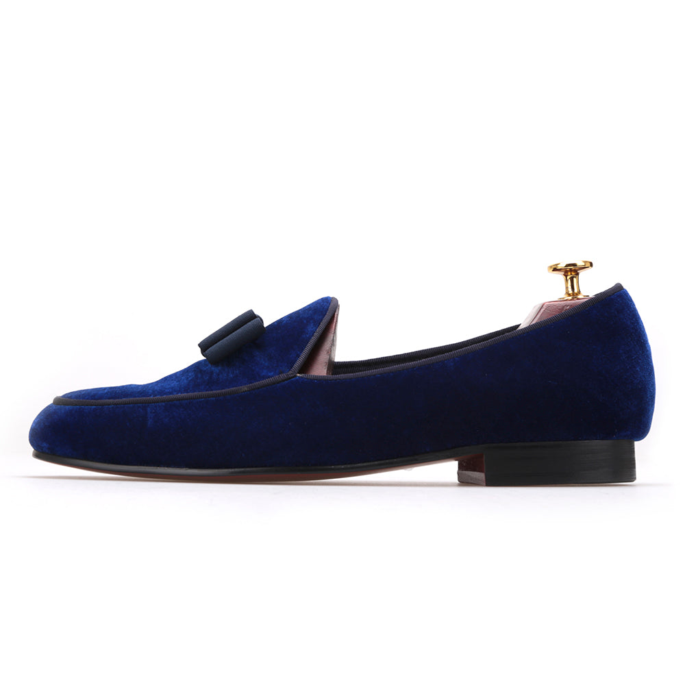 OneDrop Royal Velvet Handmade Men Dress Shoes Bowtie Prom Wedding Party Loafers OneDrop Royal Velvet Handmade Men Dress Shoes Bowtie Prom Wedding Party Loafers