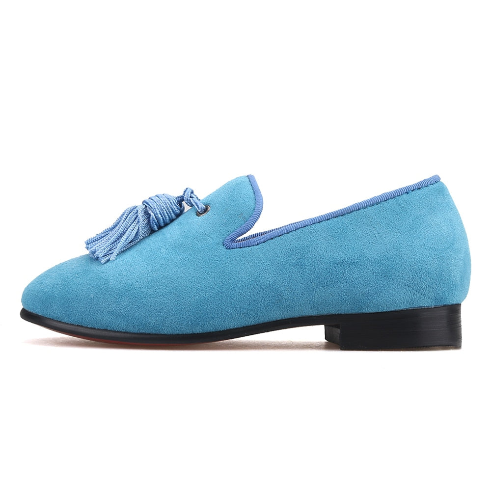baby blue mens dress shoes HalloweenCostumes.com 3 Boy Child Powder Blue Shiny Tuxedo Shoe