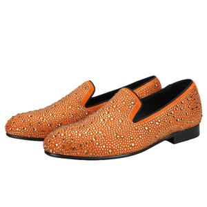 Loafers Shoes For Prom Male OneDrop Dress Shoes Full Rhinestone Handmade Men Wedding Prom Party Loafers Loafers Shoes For Prom Male OneDrop Dress Shoes Full Rhinestone Handmade Men Wedding Prom Party Loafers