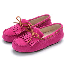 MIYAGINA Leather Women Loafers Handmade Moccasin Driving Shoe