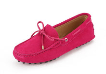 Women Leather Flat Loafers Moccasins Driving Shoes