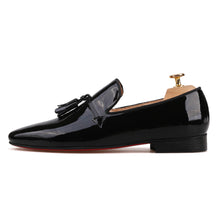 OneDrop Handmade Dress Shoes Patent Leather Party Wedding Prom Loafers