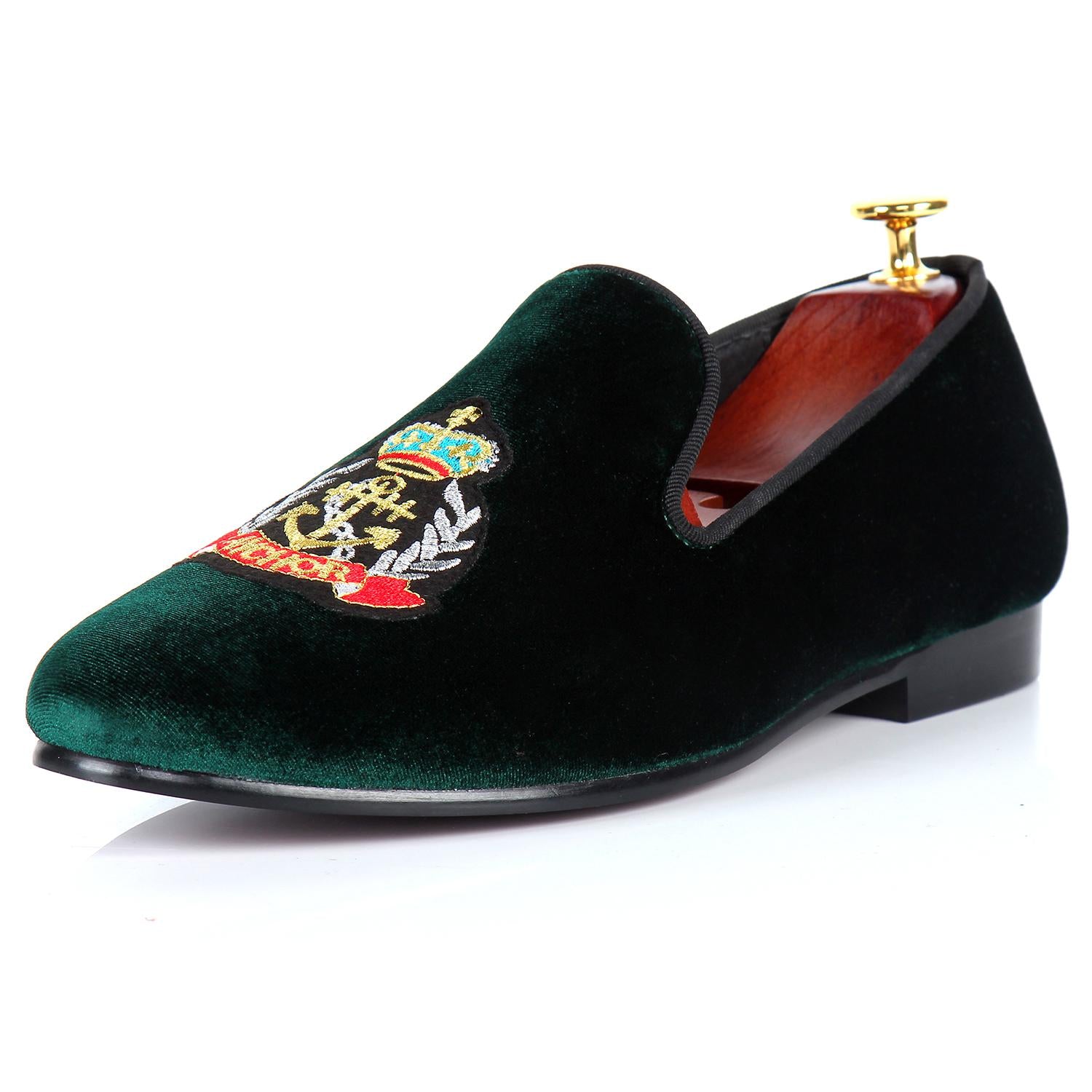 Harpelunde blue loafers top