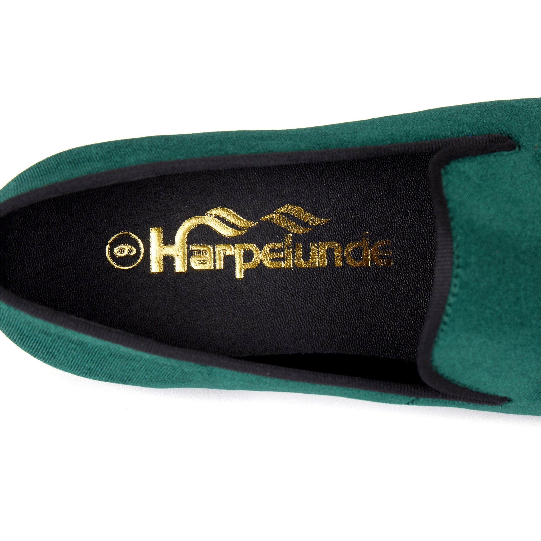 Harpelunde Men Velvet Loafers Wedding Buckle Dress Shoes Red / 7 Harpelunde Men Velvet Loafers Wedding Buckle Dress Shoes Red / 7