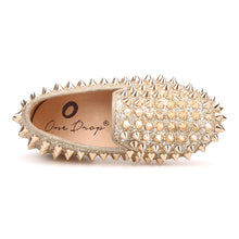 Kid OneDrop Children Spikes Handmade Party Wedding And Prom Loafers