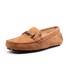 MIYAGINA Men Flats Handmade Casual Leather Moccasin Driving Shoes