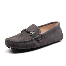MIYAGINA Men Flats Handmade Casual Leather Moccasin Driving Shoes