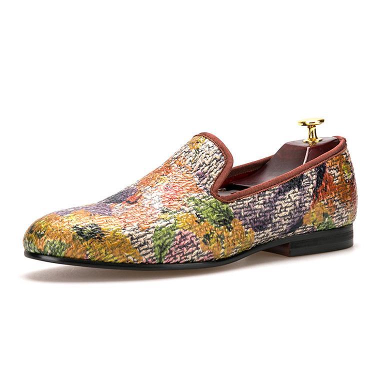 Colorful men's dress shoes discount