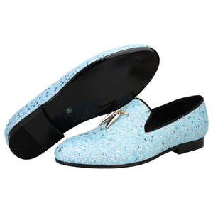 Blue Prom Shoes Light Blue Dress Shoes Mens OneDrop Men Sky Blue