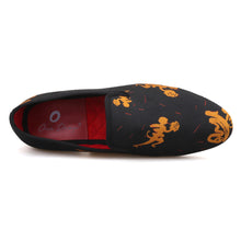 OneDrop Handmade Men Abstract Paintings Dress Shoes Smoking Slippers Prom Wedding Party Loafers