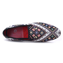 OneDrop Handmade Mixed Colors Men Flats Ethnic Lattice Dress Shoes Party Wedding Prom Loafers