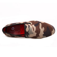 OneDrop Handmade Supreme Camouflage Men Velvet Dress Shoes Party Wedding Prom Loafers