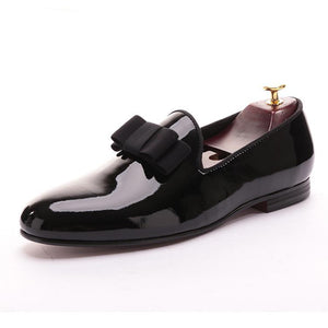 OneDrop Handmade Men Rivets Leather Wedding Dress Shoes Party Prom Spikes  Loafers Red Bottom