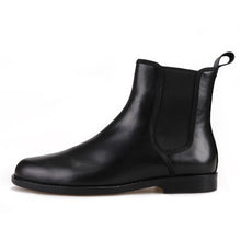 OneDrop Handmade Black Cow Leather Pigskin Men Chelsea Boots