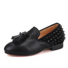 OneDrop Kid Children Spikes Handmade Party Wedding And Party Tassel Loafers