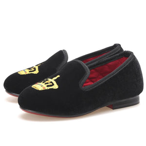 Men Red spikes Loafers Shoes – Nanaloafers