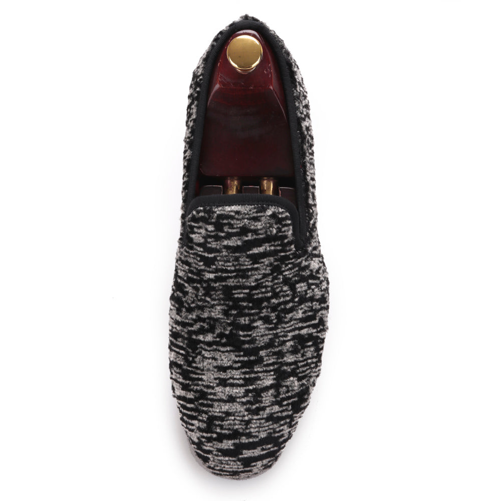 OneDrop Handmade Winter Lamb Wool Men Dress Shoes Fabric Party Prom Wedding Loafers Multi / 15.5 OneDrop Handmade Winter Lamb Wool Men Dress Shoes Fabric Party Prom Wedding Loafers Multi / 15.5