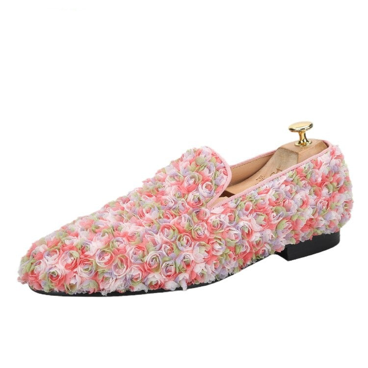 pink dress loafers BRAVO Men Dress Shoe PROM-2 Loafer Shoe for Prom & Wedding Pink