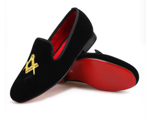 OneDrop Children Velvet Kid Red Cotton Insole Party Wedding And Prom Loafers